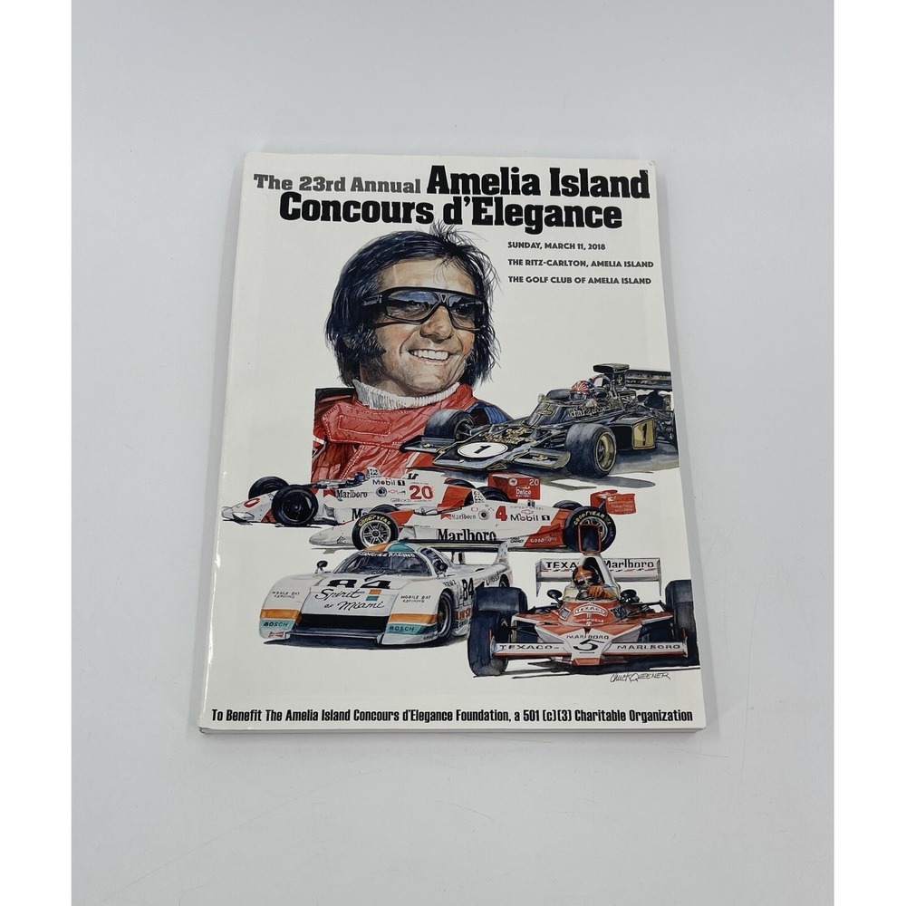2018 Amelia Island Concours D'Elegance Program‎ Mint